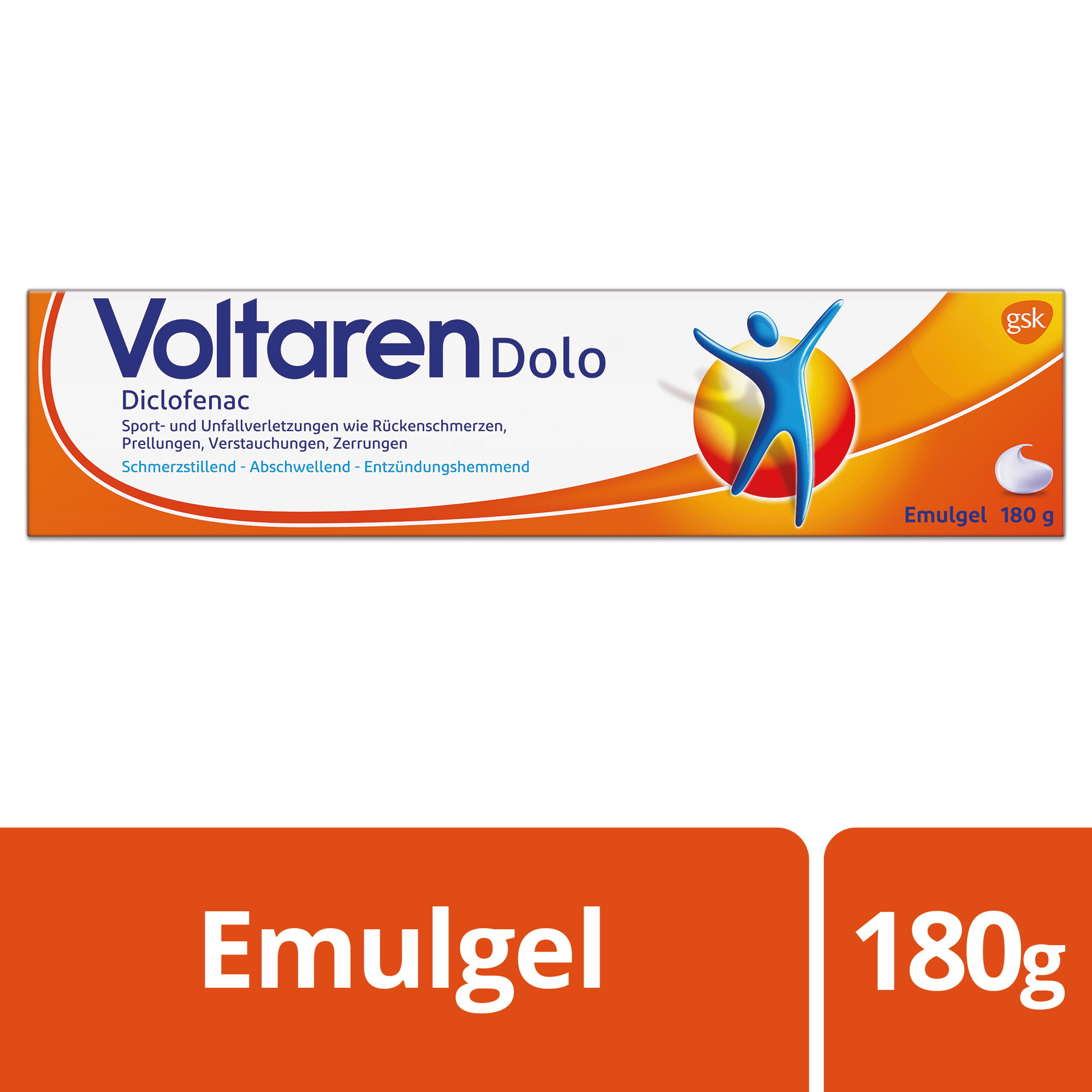 Voltaren Dolo<br>180 g, Tube, Gel