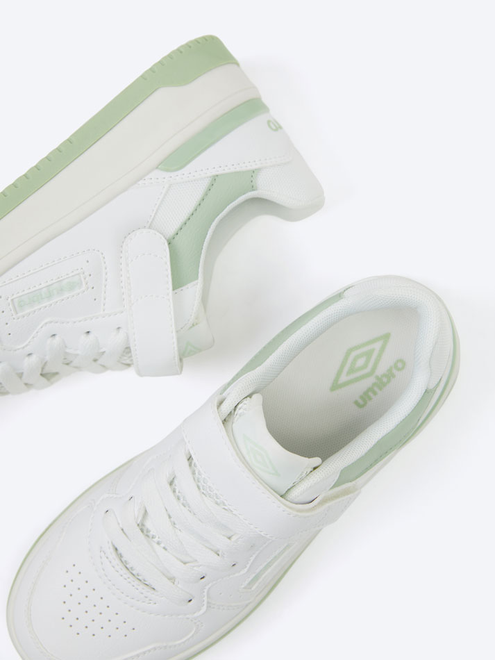 Tênis retrô UMBRO X LEFTIES - Verde Água