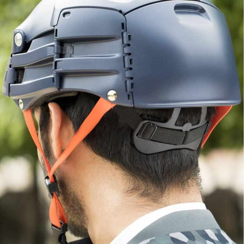 Casque Vélo Pliant Overade Plixi Fit Bleu