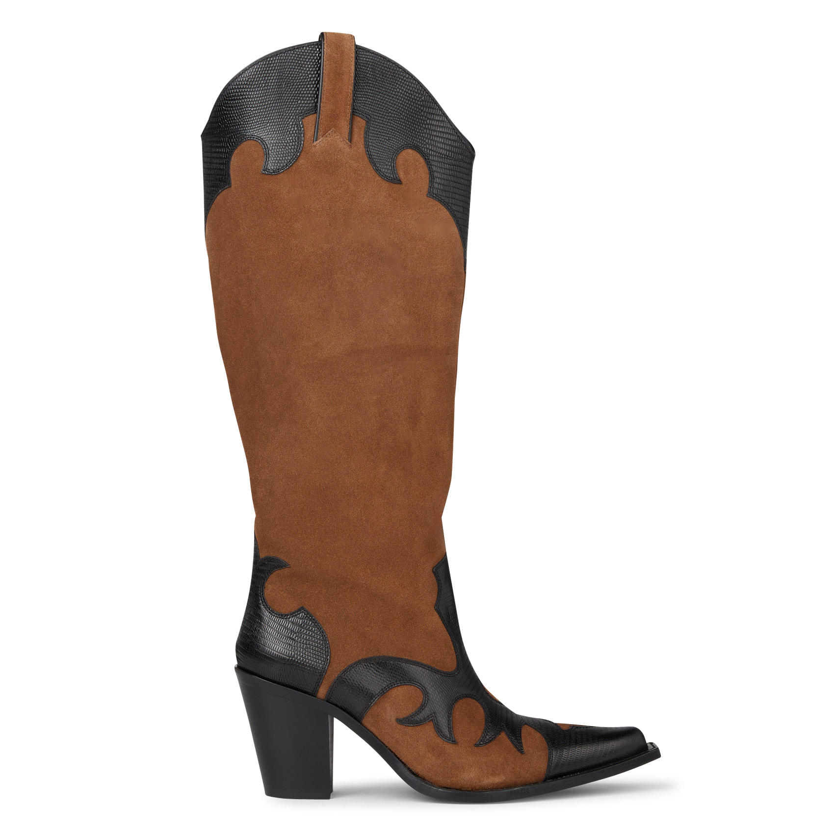 TERRY 80 - Santiags en cuir | Noir