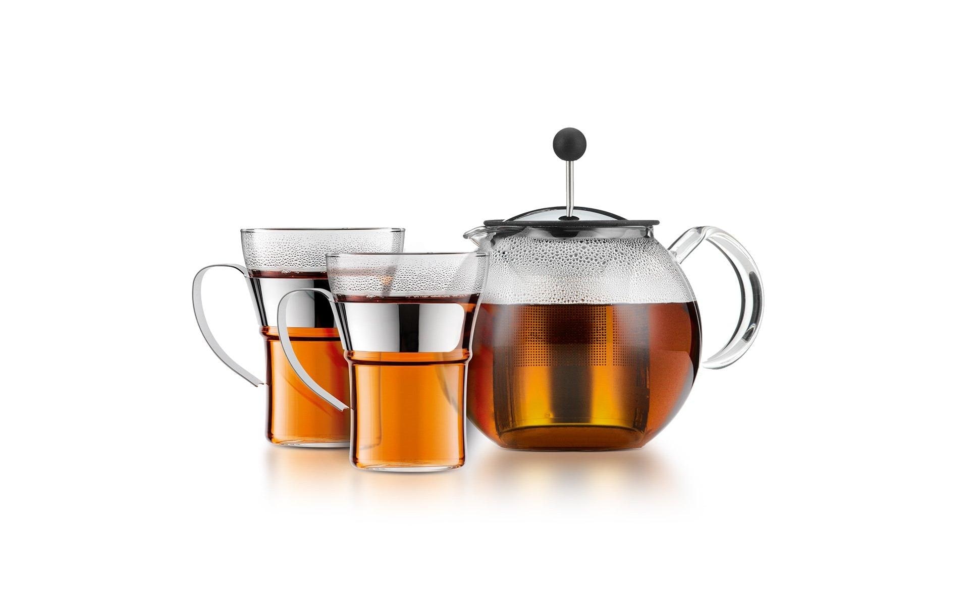 Bodum Teebereiter »Set Assam Verchromt, 1 l/0,35 l«