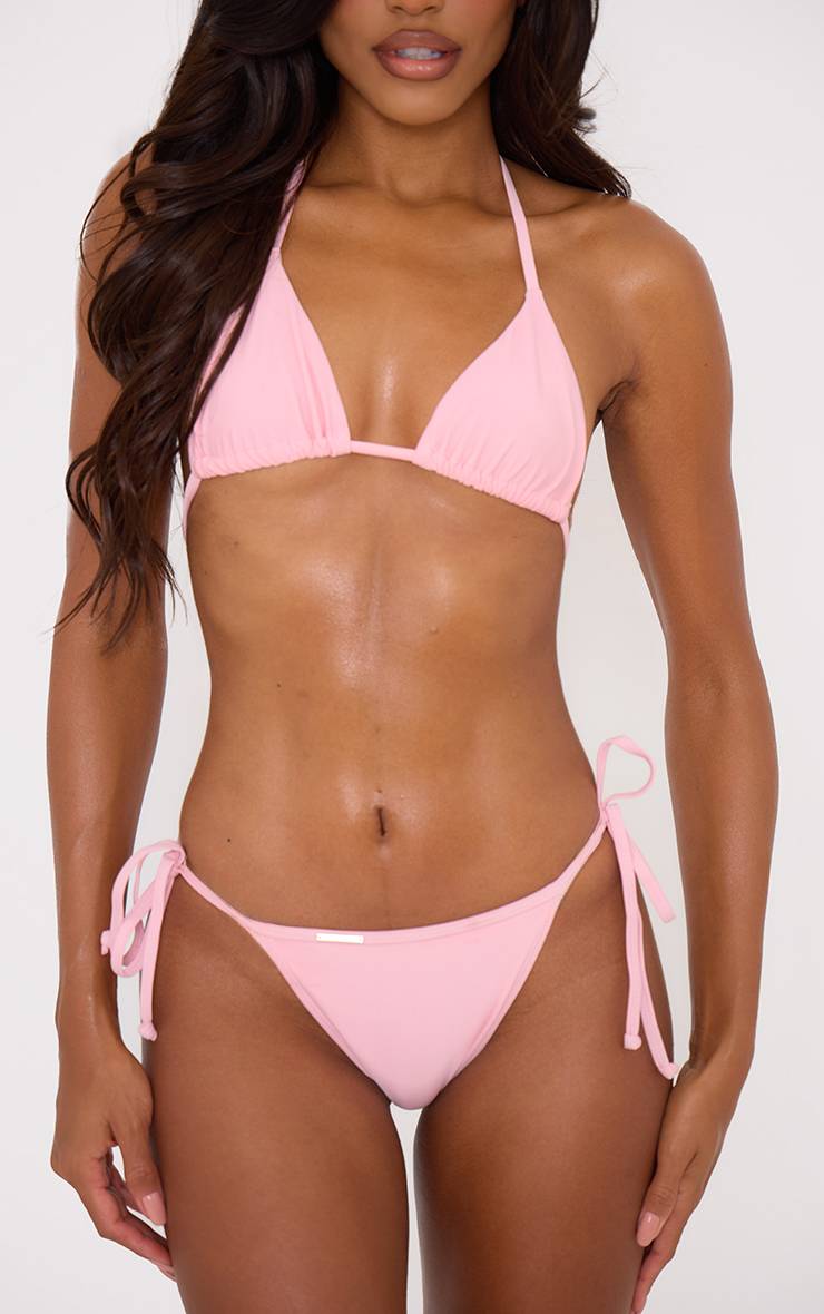Rose Bébé Bas De Bikini À Nouer Sur Les Côtés Mix And Match