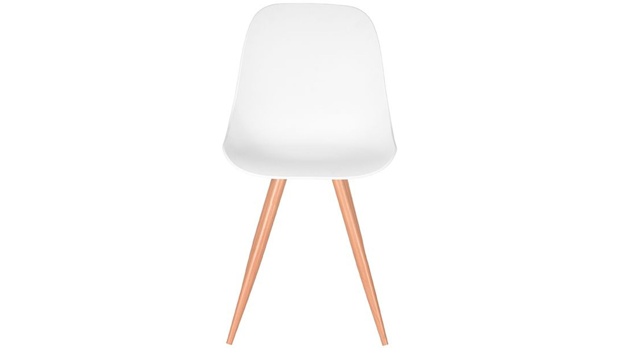 Eetkamerstoel Wit FF-45.021 Rimini B46 x D54 x H88 cm