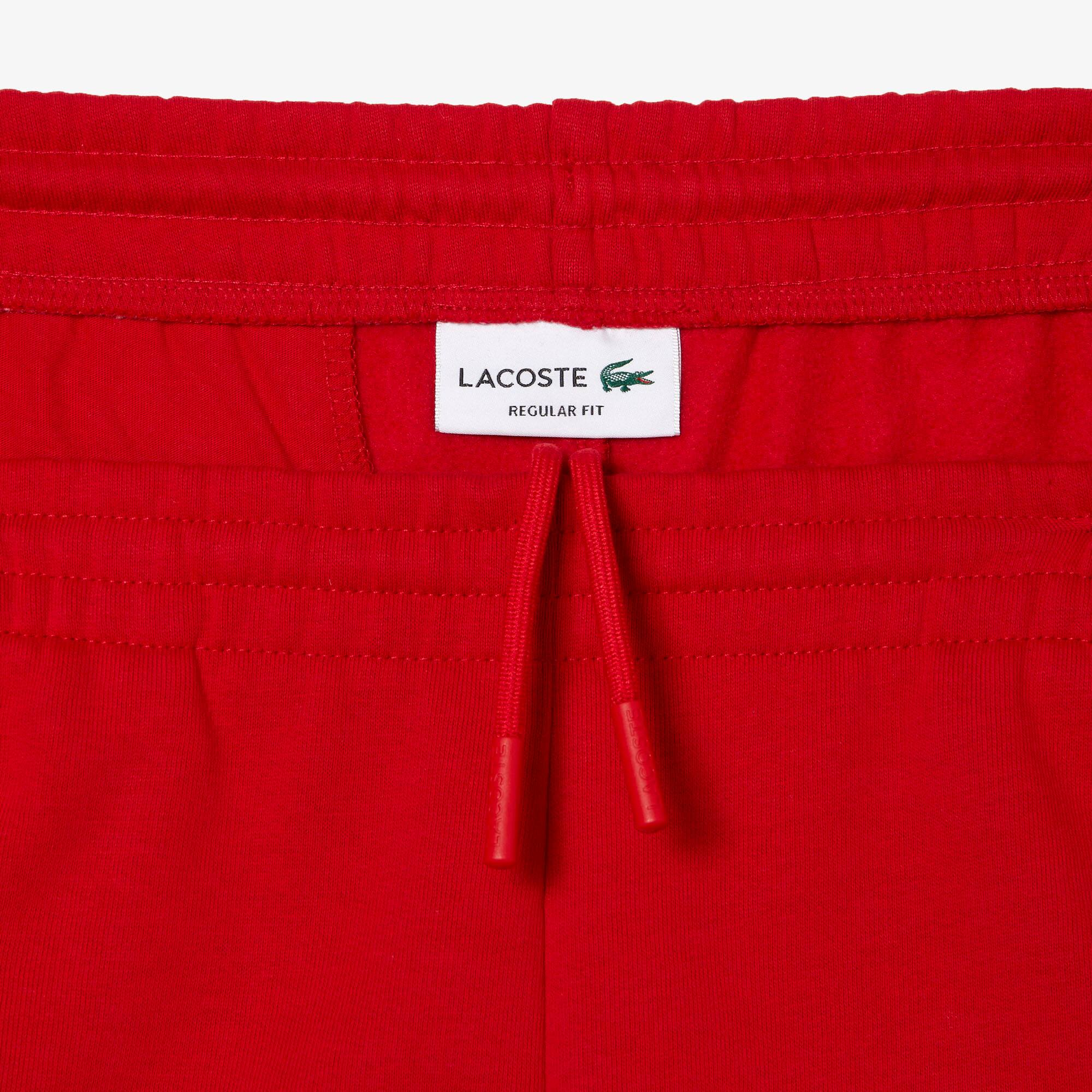 Jogging-Shorts aus Fleece Bermudas - Rot - Lacoste - Herren
