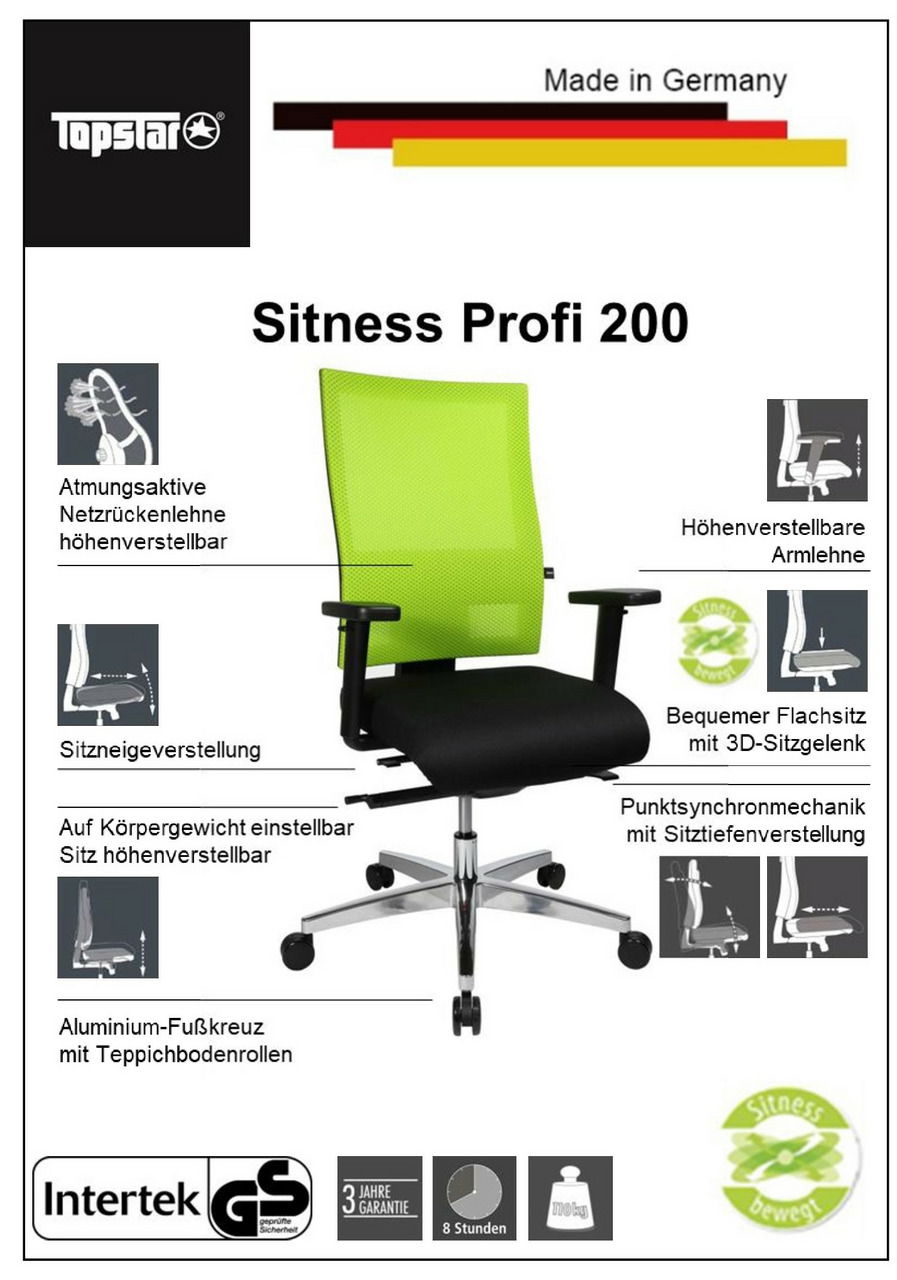 Topstar Drehstuhl SITNESS PROFI
