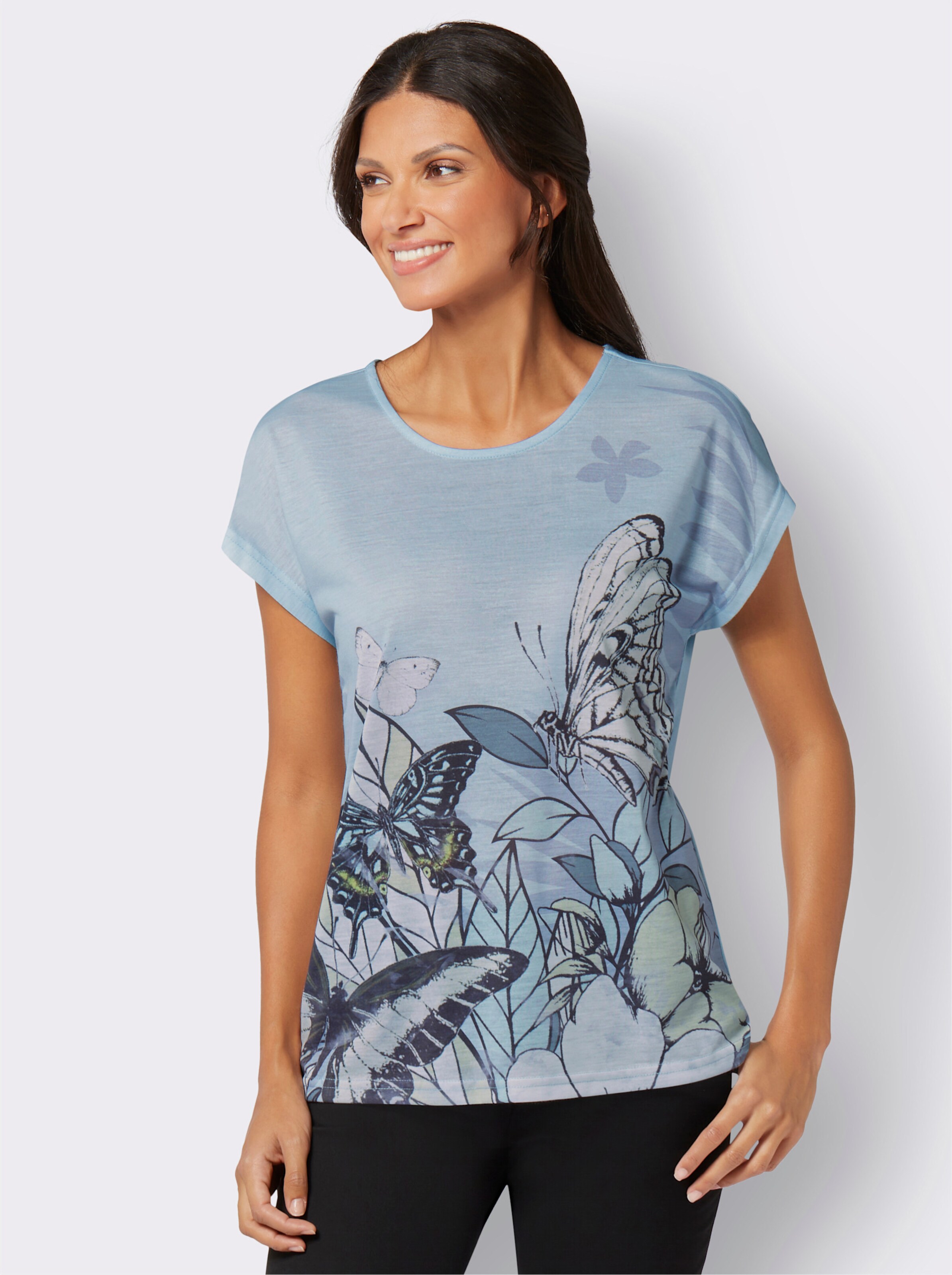 Rundhalsshirt