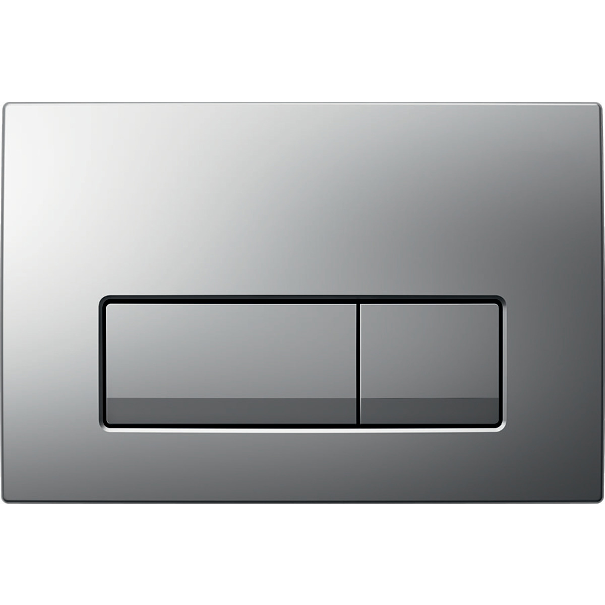 Geberit Delta 50 bedieningsplaat mat chroom