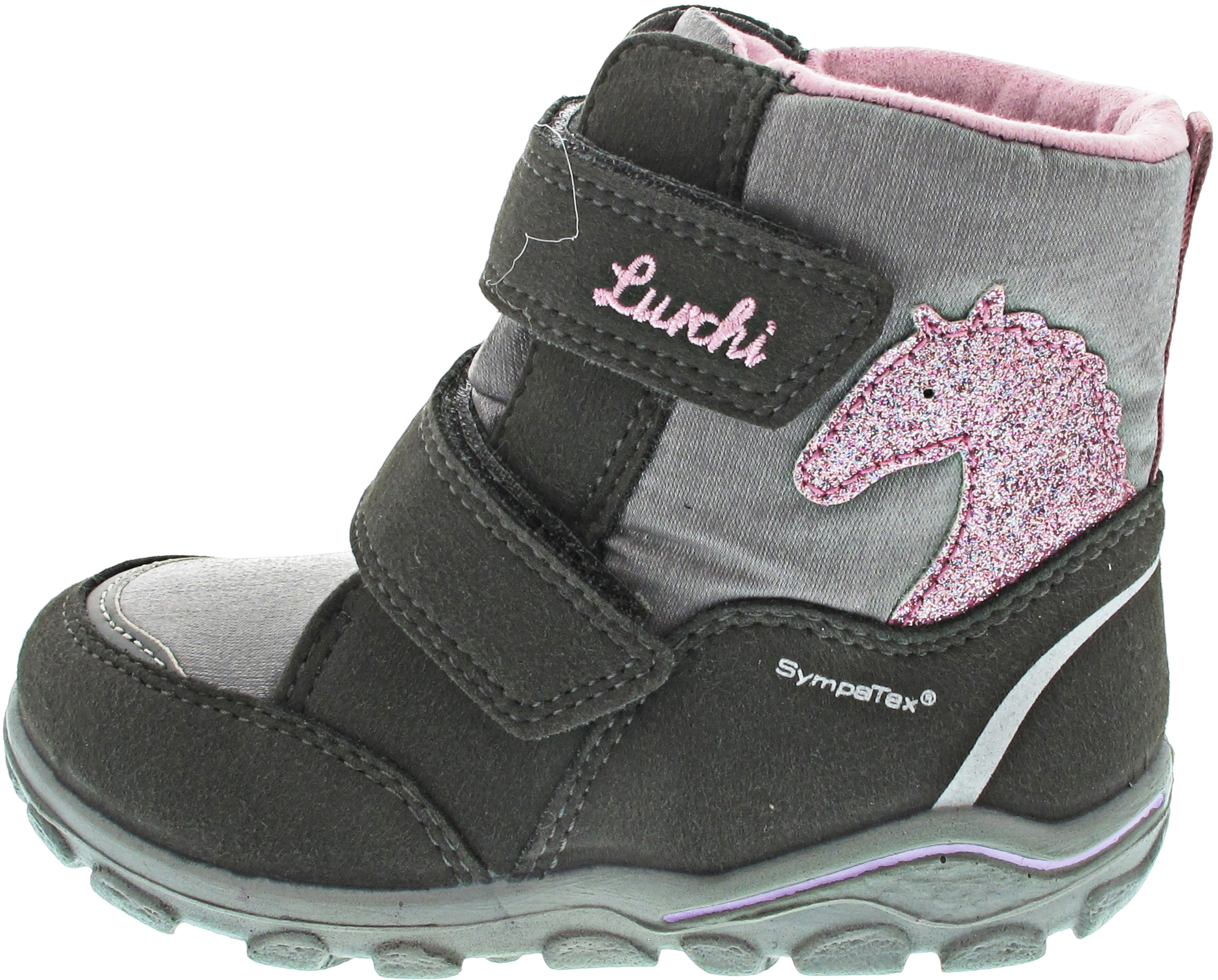 Lurchi Kalea Klettlauflernstiefel TEX grau