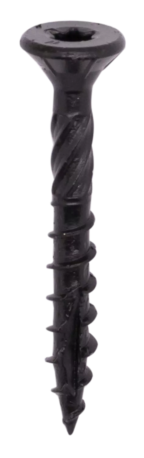 Woodies Ultimate 61851408 Blackline Spaanplaatschroef T25 shield - Platverzonken kop - zwart - 5.0x50/30mm (200st)