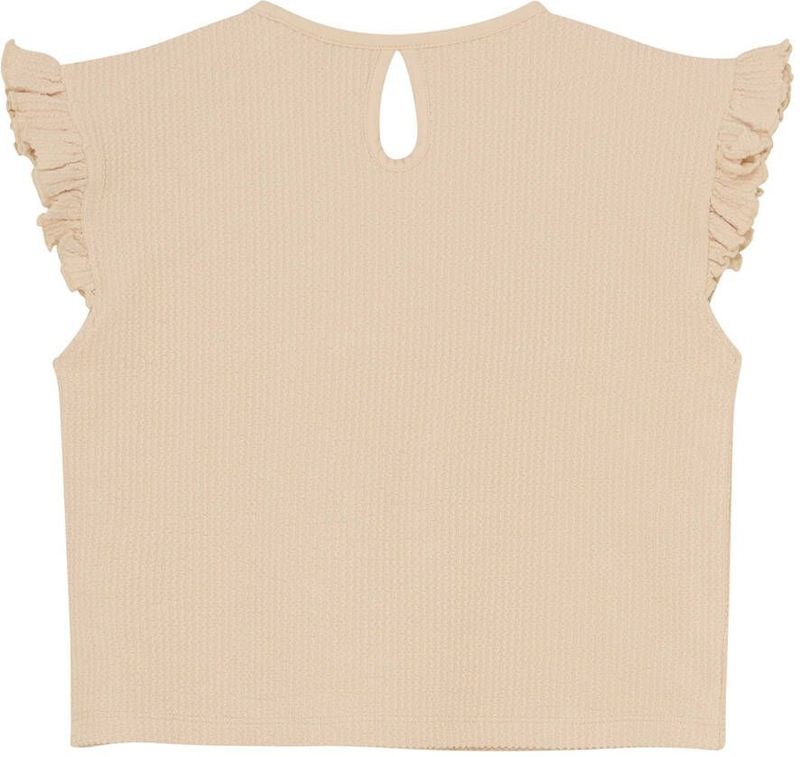 Indian Blue - Zomer Top - Cropped - Ruffle