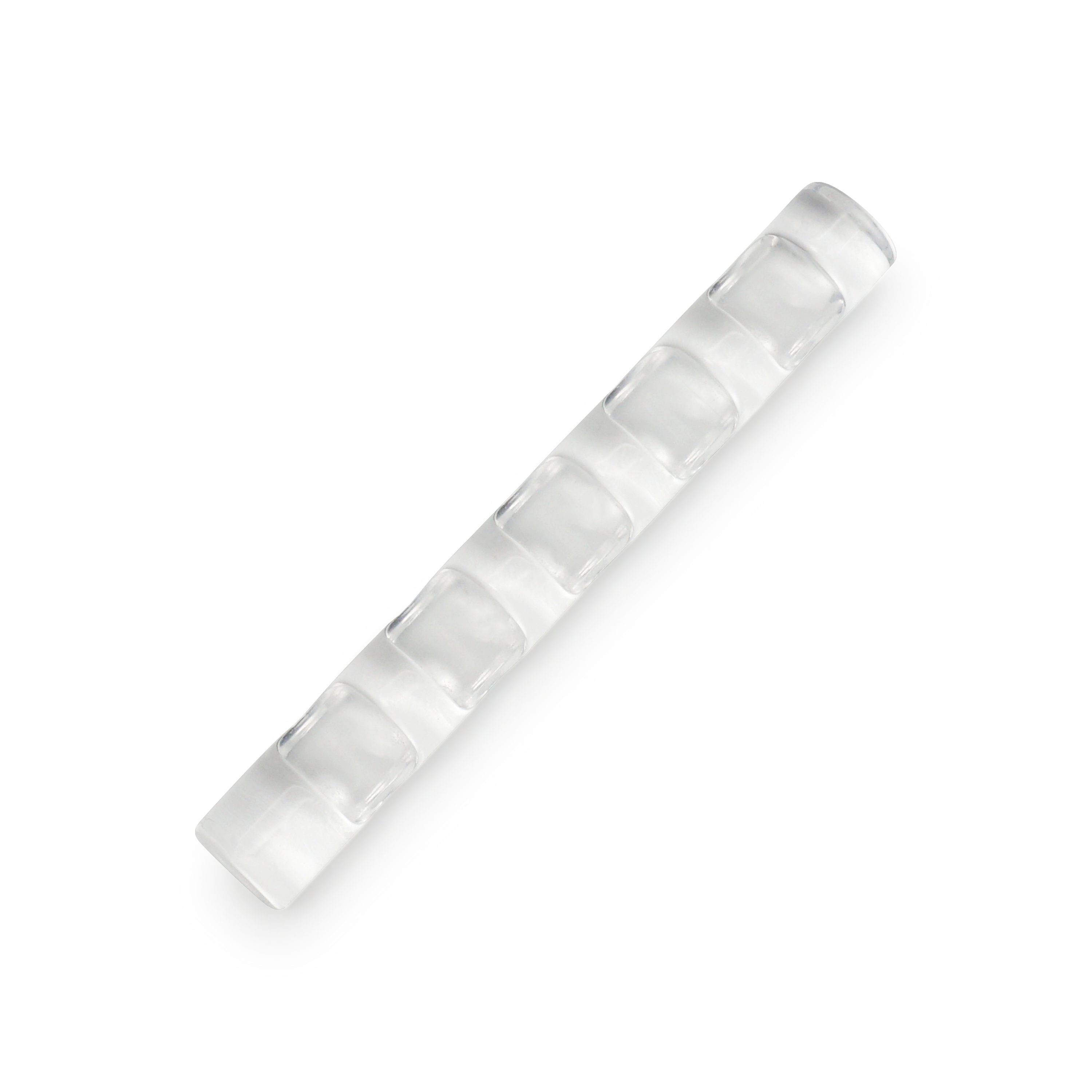 (75mm) Acryl Nail Art Pinsel Halter Nageldesign Pinsel Ständer 5 Spalten - Transparent