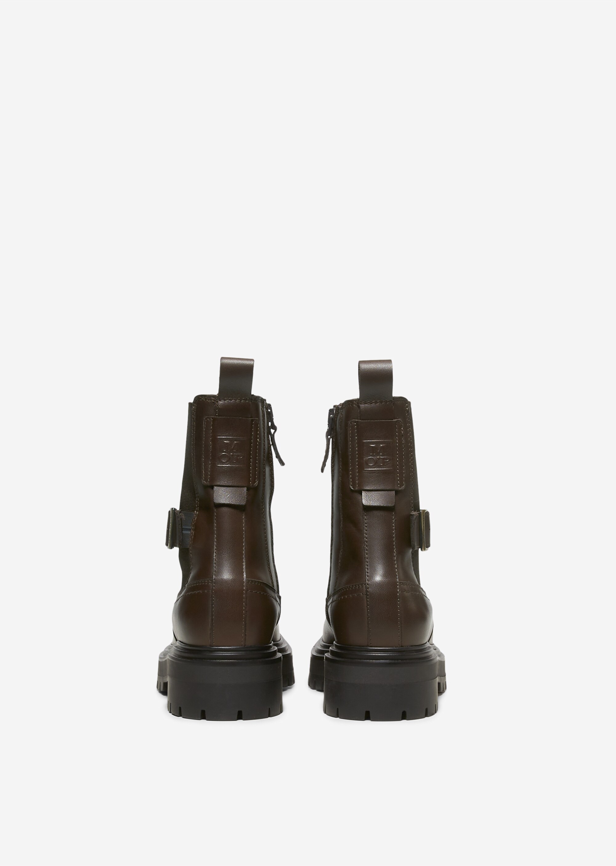 Chelsea-Boot mit Innenzipper und elastischem Einsatz