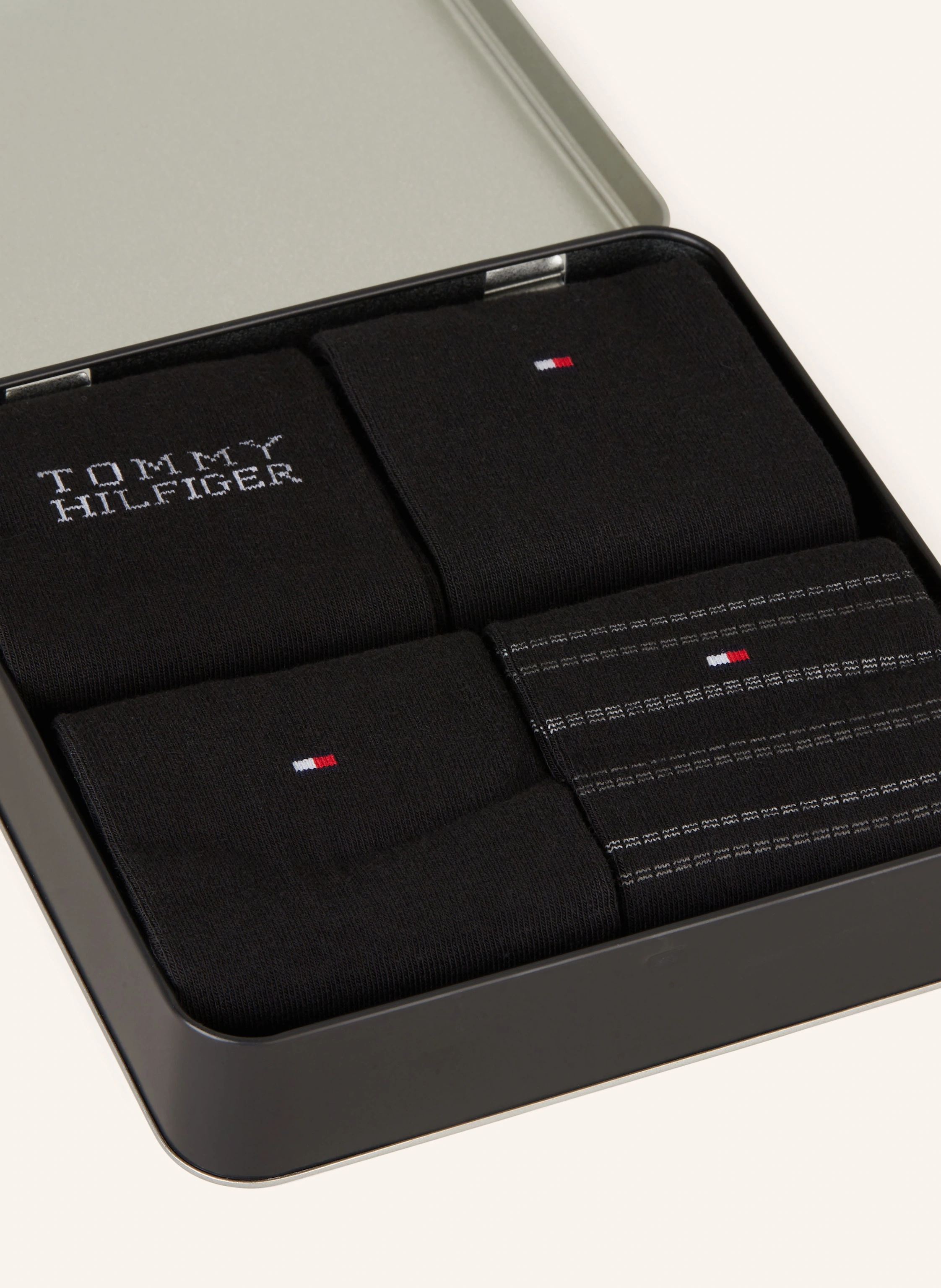 TOMMY HILFIGER 4er-Pack Socken mit Geschenkbox
