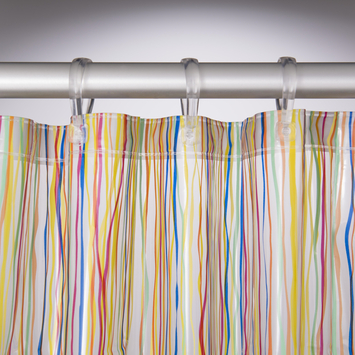 Sealskin Douchegordijn Rigato PVC 180x200 cm
