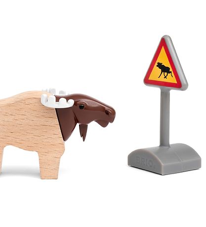 BRIO WoRød Togbanes?t - Nordic Animal Set - 26 Dele 33988