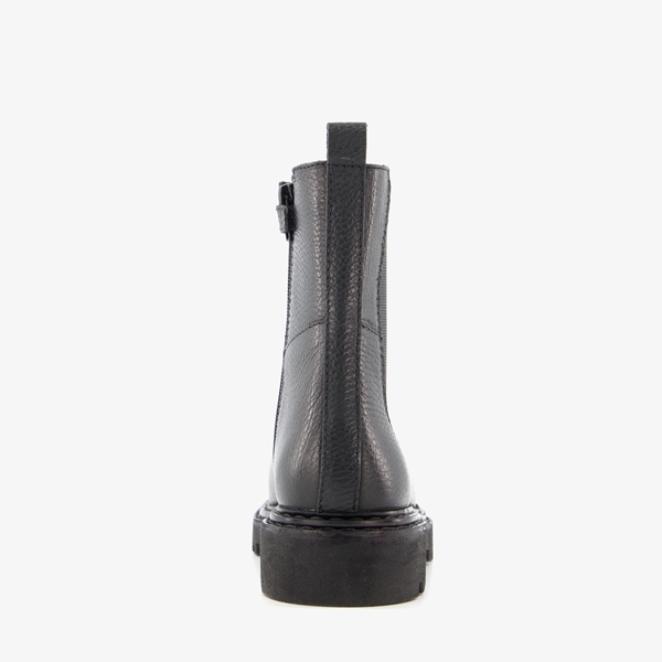 Groot leren meisjes chelsea boots