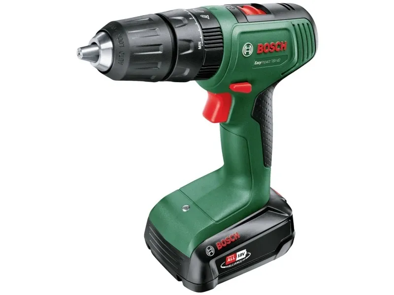 Bosch AKKUSLAGBOREMASKINE 18V-40 2X1,5AH S-BOX