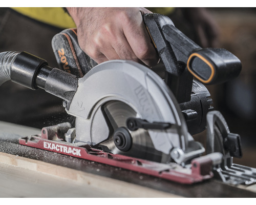 Accu cirkelzaag Worx WX530 20V incl. 165x16mm Ø + GRATIS extra artikel 20V accu WA3644 (4.0Ah)