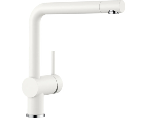 Blanco keukenkraan LINUS silgranit wit mat 516702