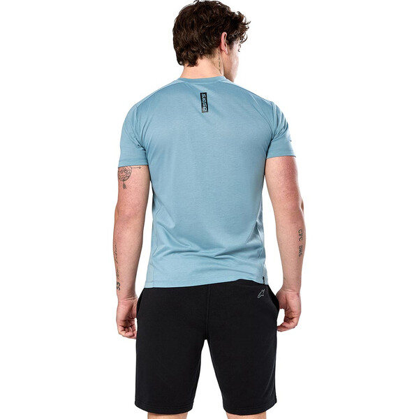 Alpinestars - T-shirt Point Performance SS Bleu Clair