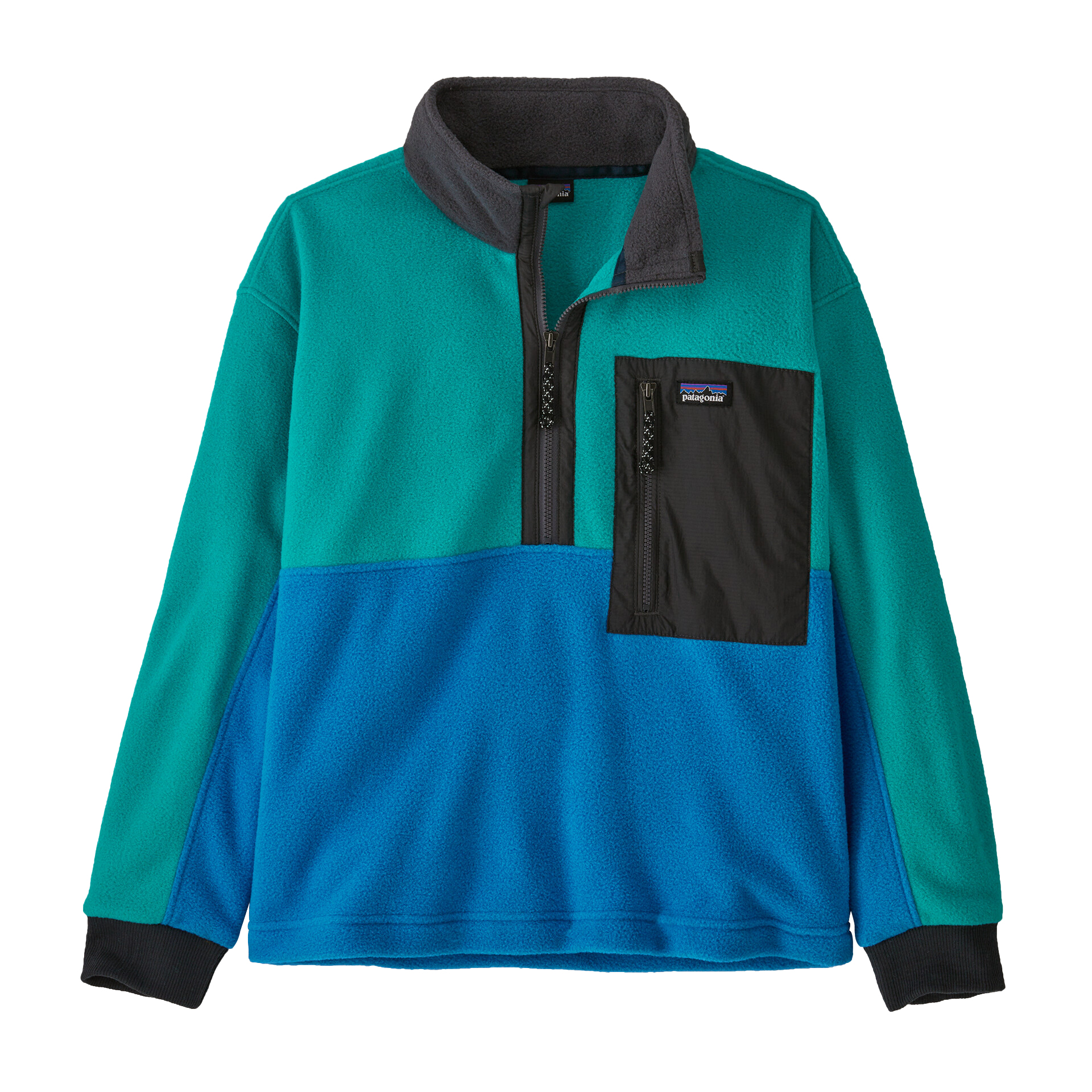 Microdini 1/2 Zip Pullover Junior Vessel Blue