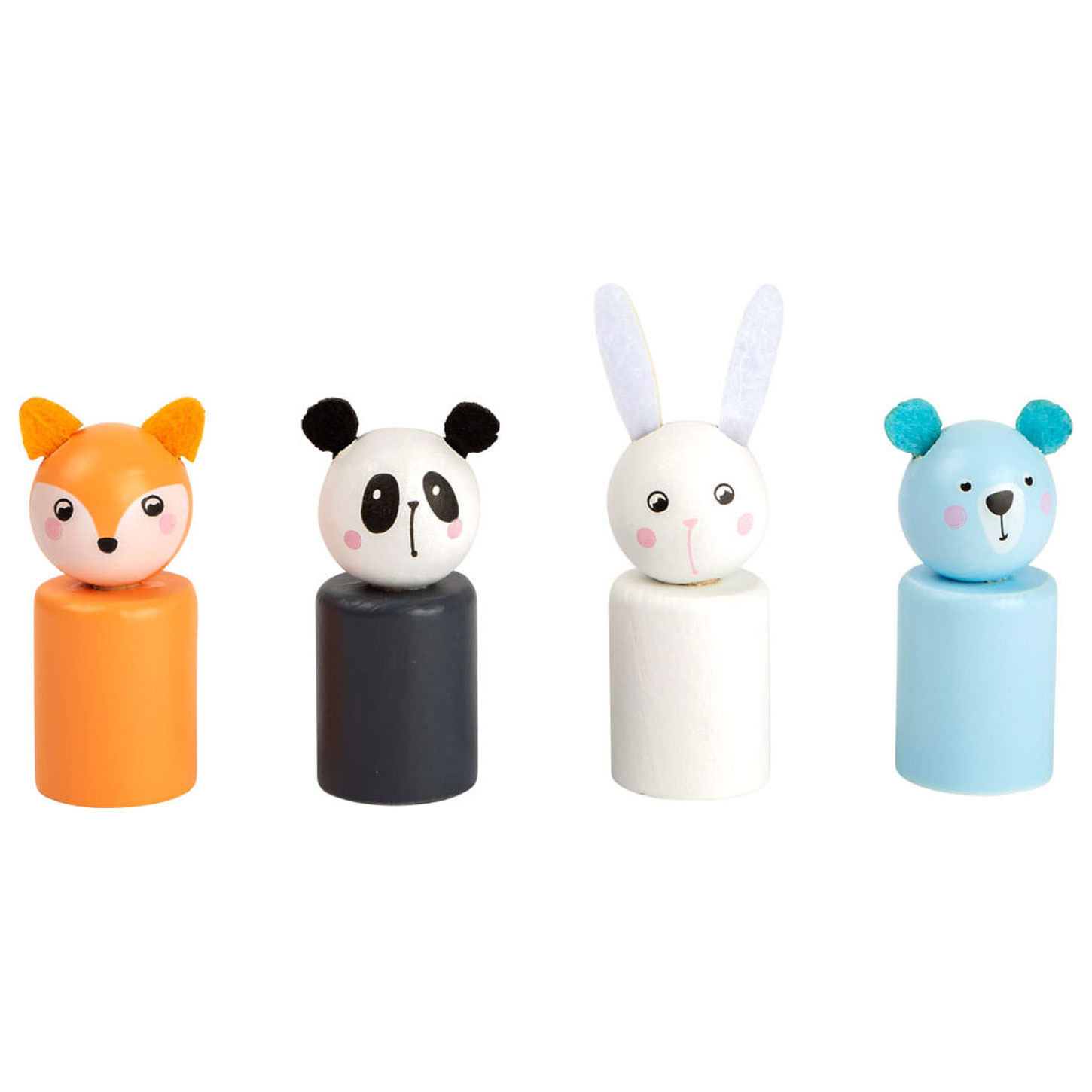 Small Foot-Ludospel Dieren Hout