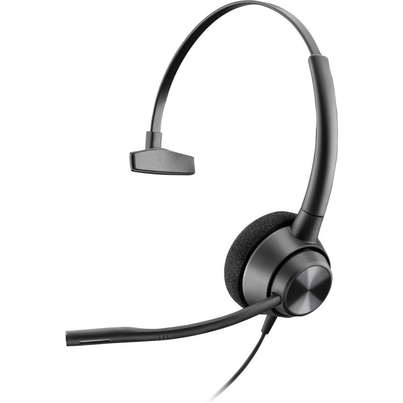 HP Poly Micro-casque Poly EncorePro 310 monaural avec fonction Quick Disconnect TAA
