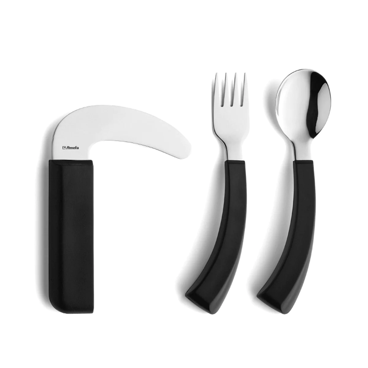 Handicap - Set 3 couverts pour droitier Amefa