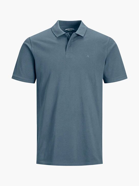 JACK & JONES Polo-Shirt Blau