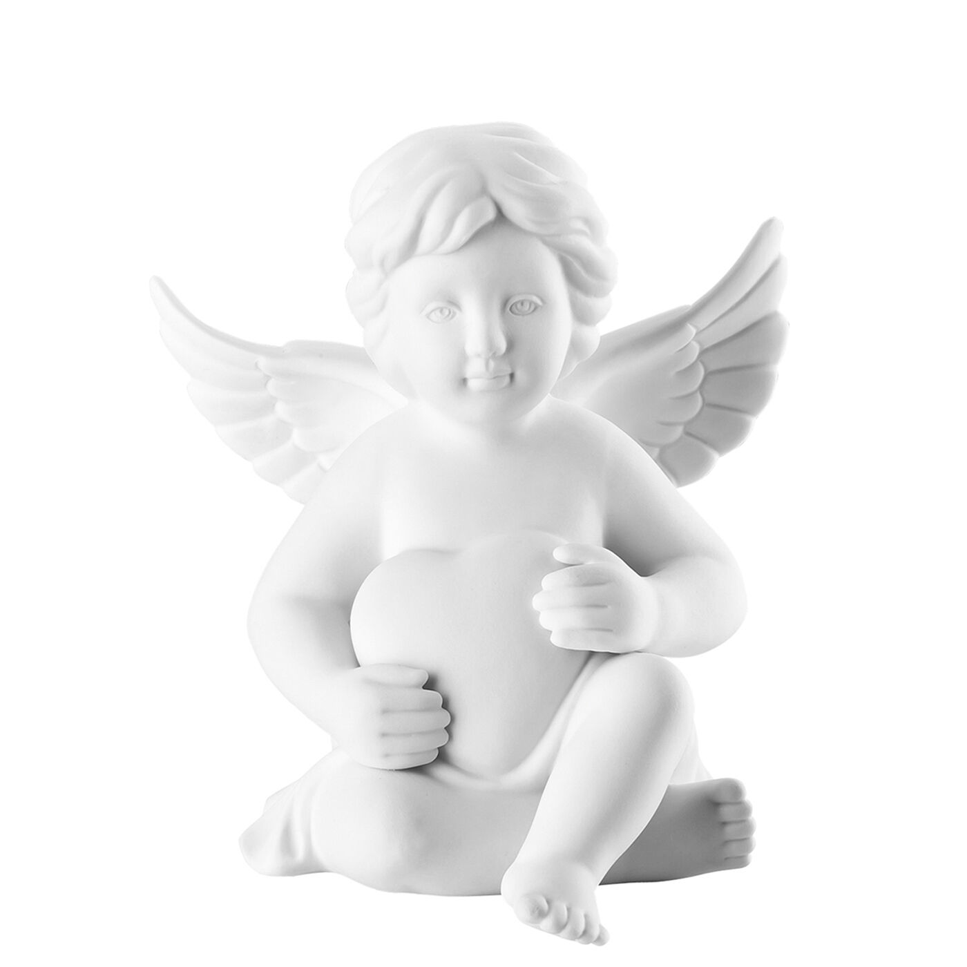 Angels Weiss matt Engel mit Herz