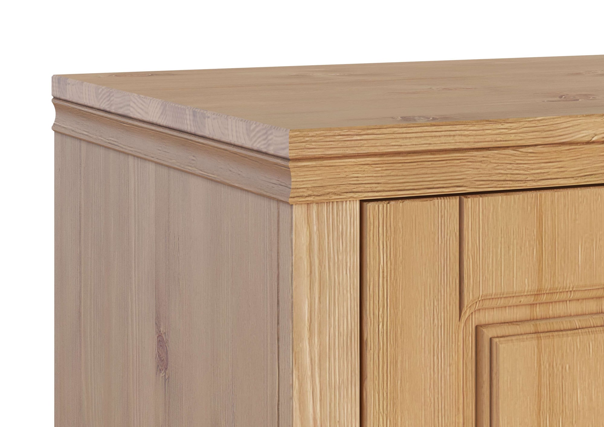 Home affaire Garderobenschrank »Gotland, Drehtürenschrank, Garderobe« aus massiver Kiefer, FSC®-zertifiziert, Höhe 193 cm