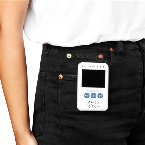 Babyphone vidéo Badabulle 0,05 W 250 m Blanc