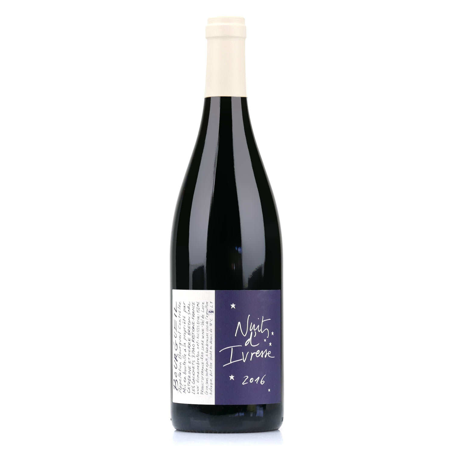Nuits d'Ivresse - AOC Bourgueil vin rouge bio et sans sulfite ajouté
