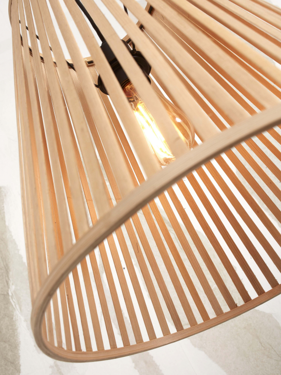 Good&Mojo Merapi hanglamp Ø30 cone small naturel