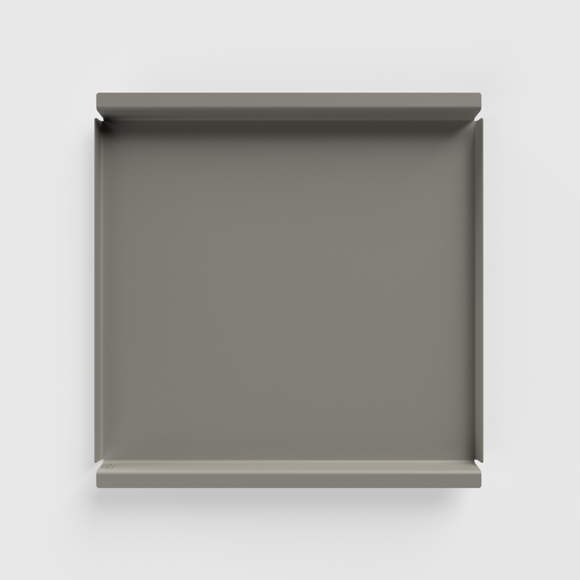 Dienblad Hocker Oni 90x90 cm - licht grijs