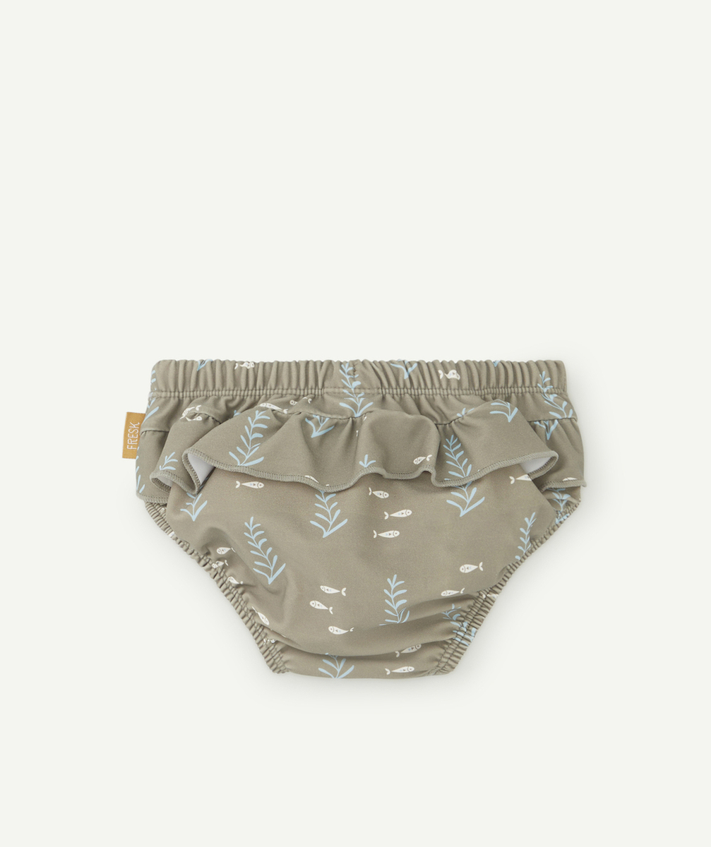 FRESKCOUCHE DE BAIN BÉBÉ OCÉAN KAKI