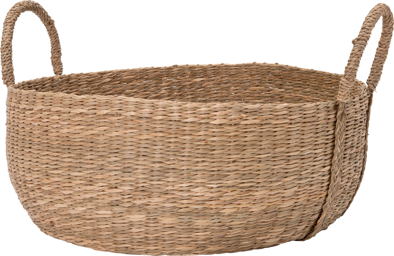 Intratuin opbergmand Hellen naturel D 48 H 27 cm