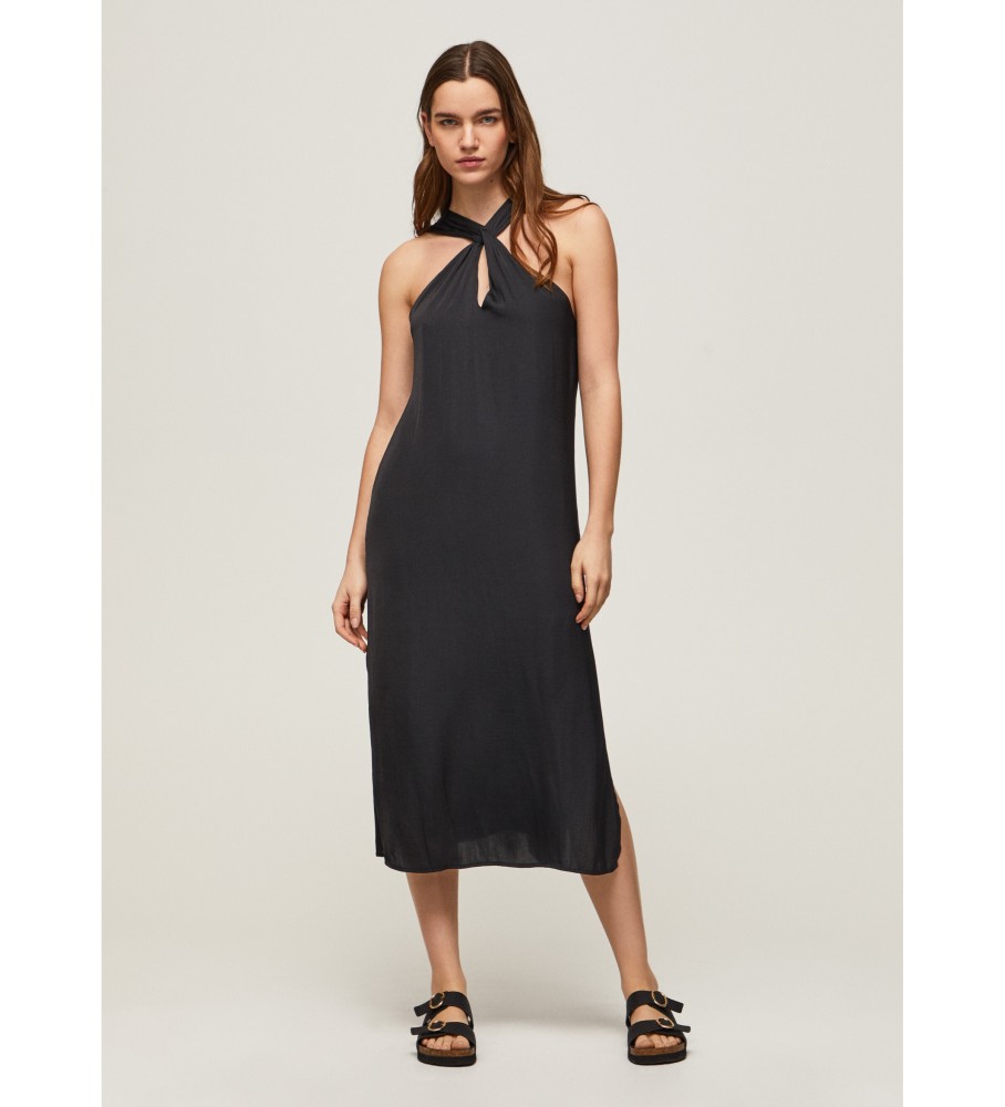 Vestido preto Pepe Jeans Casey