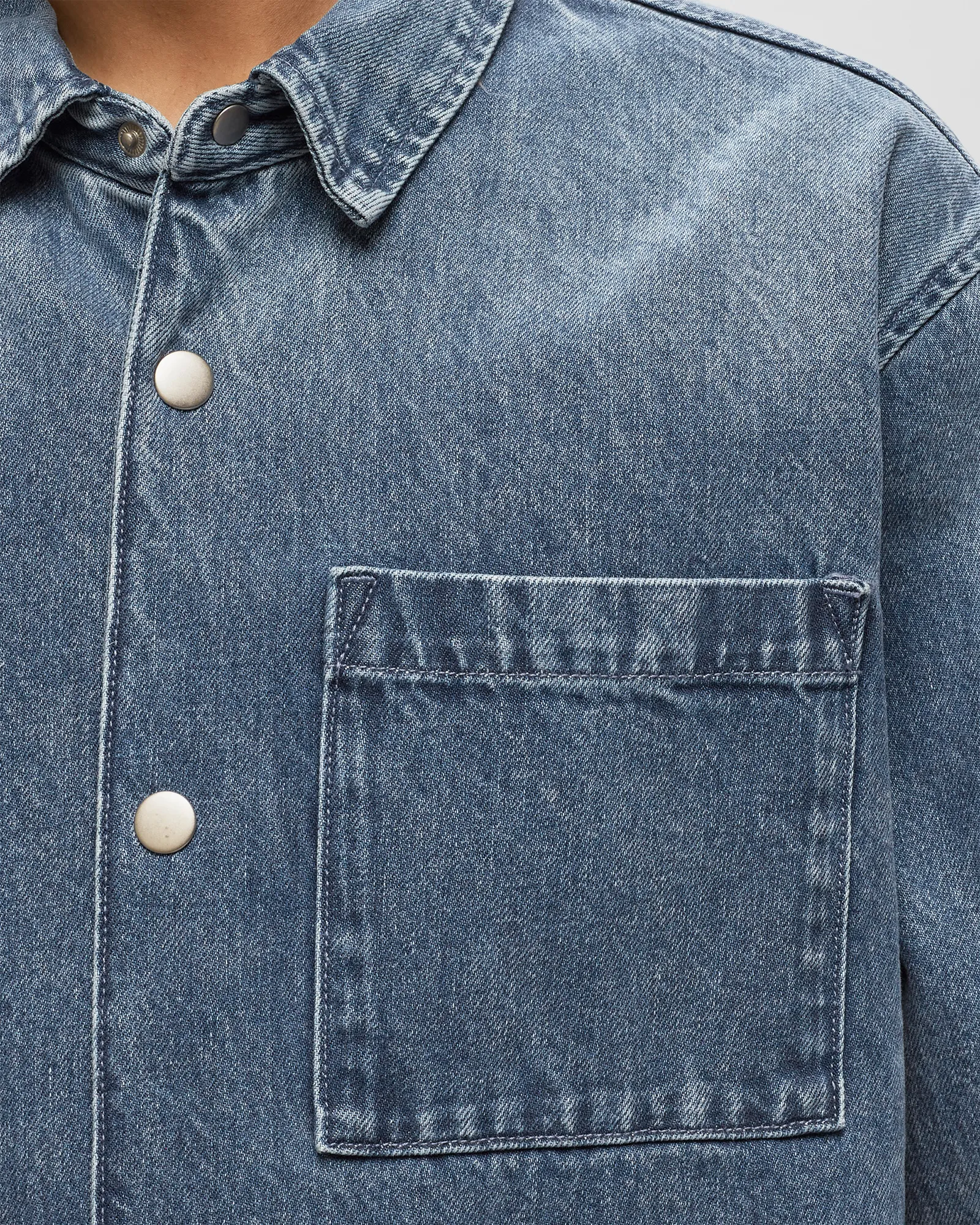 BSTN Brand Denim Shirt