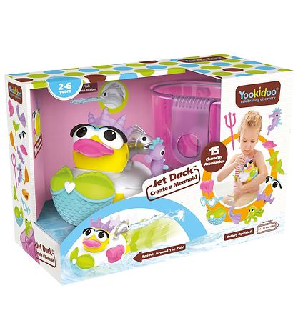 Yookidoo Bådeleget?j - Jet Duck - Create a Mermaid