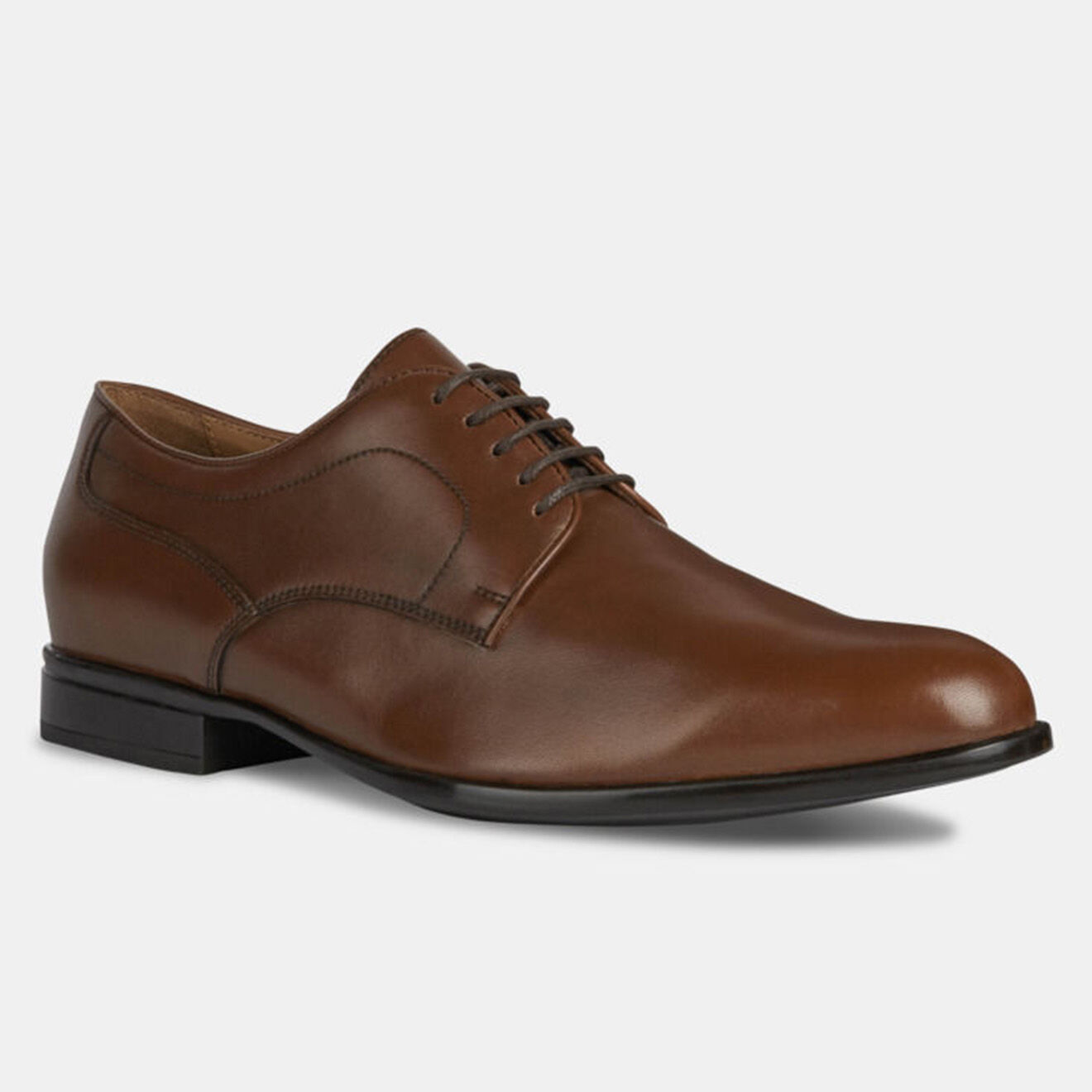 Geox Derbies en Cuir Lacopo marron