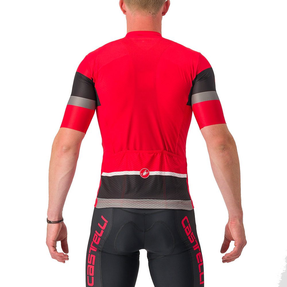 Castelli Scorpione 3 Radtrikot Herren rot