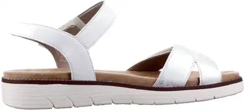 D2049-82 Remonte wit combi - maat 42 sandaal wit combi - maat 42 Calandschoen