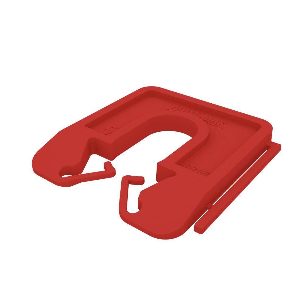 Milli-Max Uitvulplaatjes 5 mm rood VE=80 - 07852921
