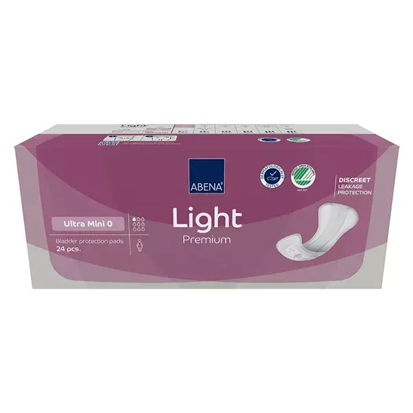 Abena Frantex Light Premium Adesivo de Proteção Ultra Mini Tamanho 0 24 unidades