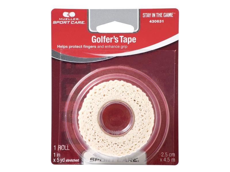 Mueller Golfer's Tape 2.5 cm x 4.5 m Tape ideal für Golfer und Golferinnen