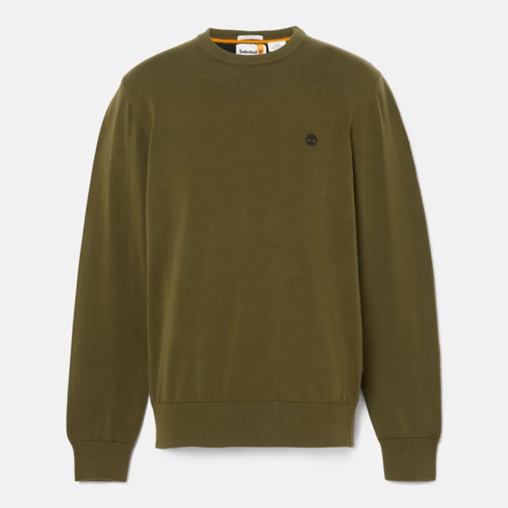 Suéter Williams River Crewneck Masculino na cor Verde