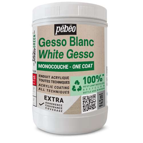 pébéo Acryl-Gesso Studio GREEN™ EXTRA, Weiß