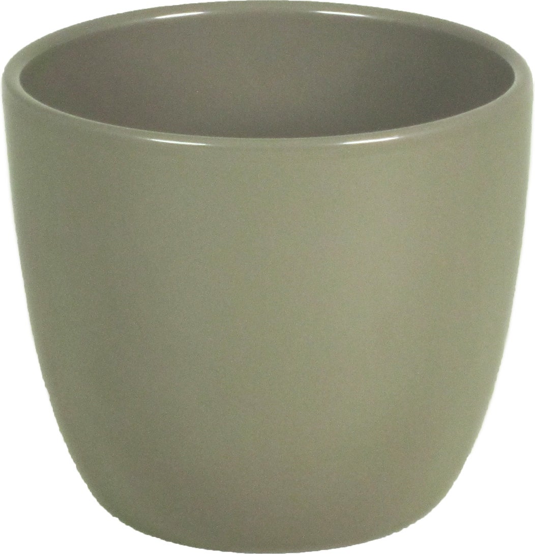 Floran pot Boule D 7,5 H 6 cm donkergrijs