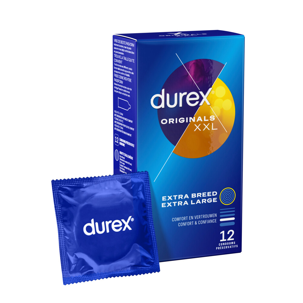 Durex Condooms Originals XXL12 stuks